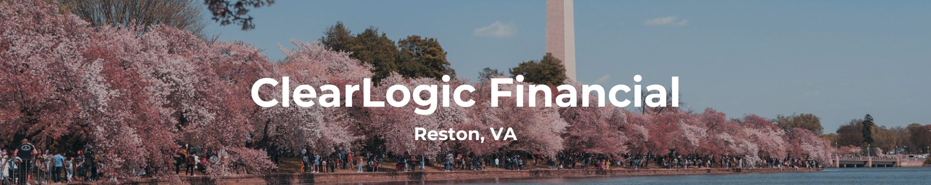 ClearLogic Financial Transition Page Header