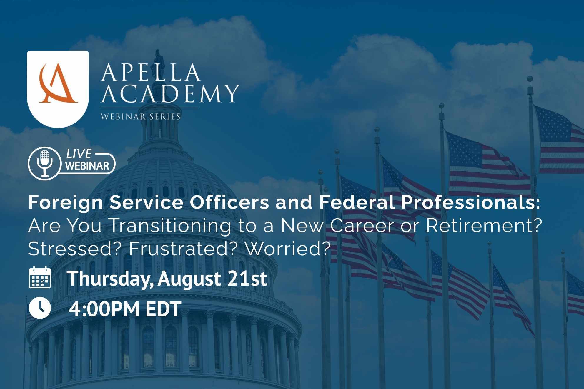 Events Page - foreign service and federal professionals