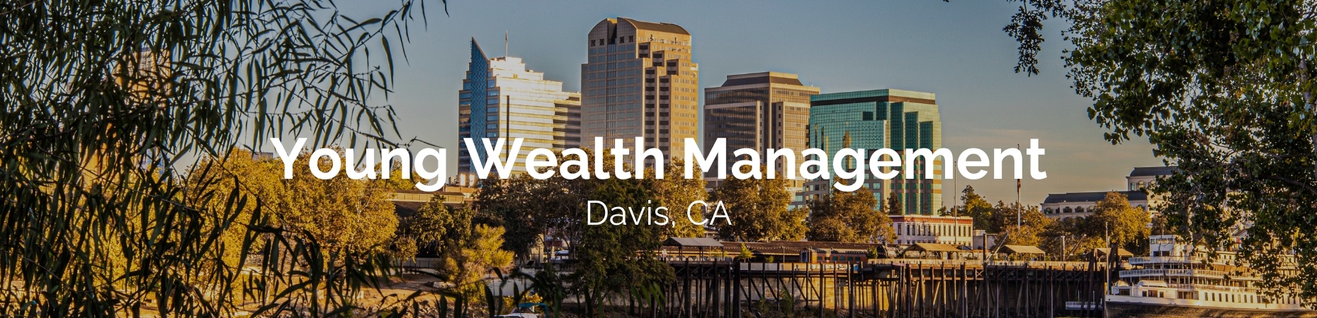 Young Wealth Management transition page header